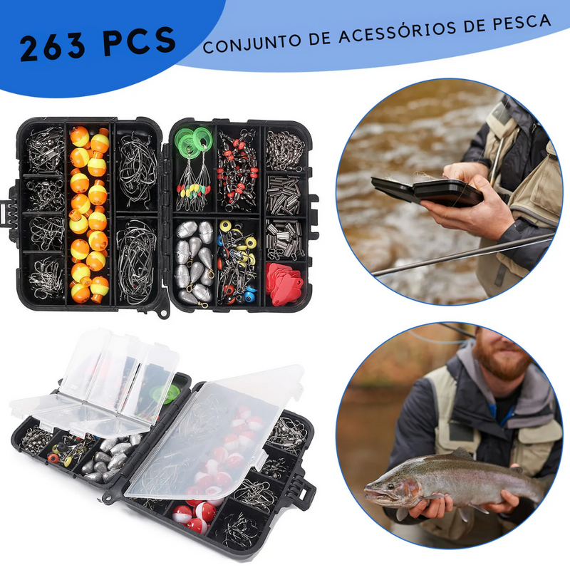 Kit Mini Caixa Pescador