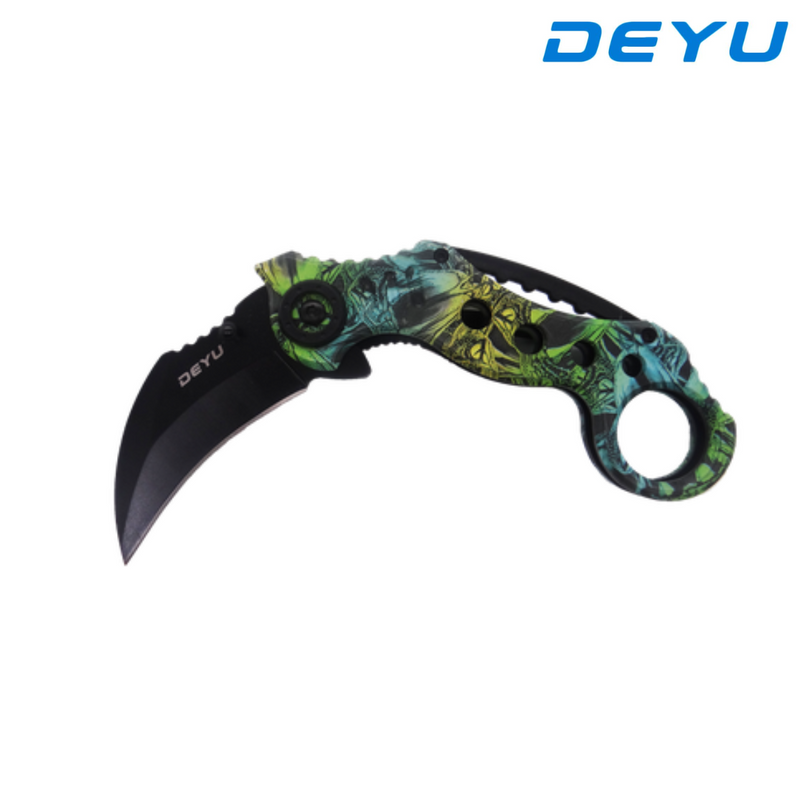 Canivete W01 - Azul e Verde