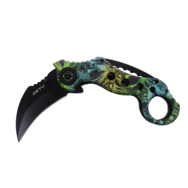 Canivete W01 - Azul e Verde