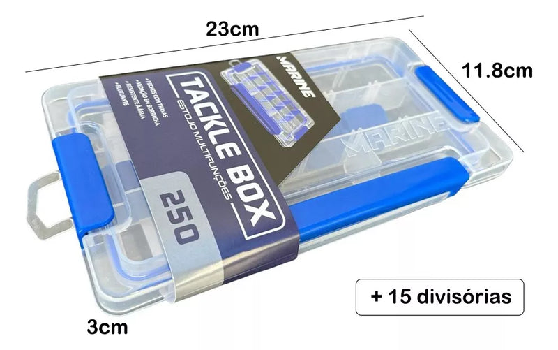 Estojo Marine Sports Ms-250 Para Isca Artificial