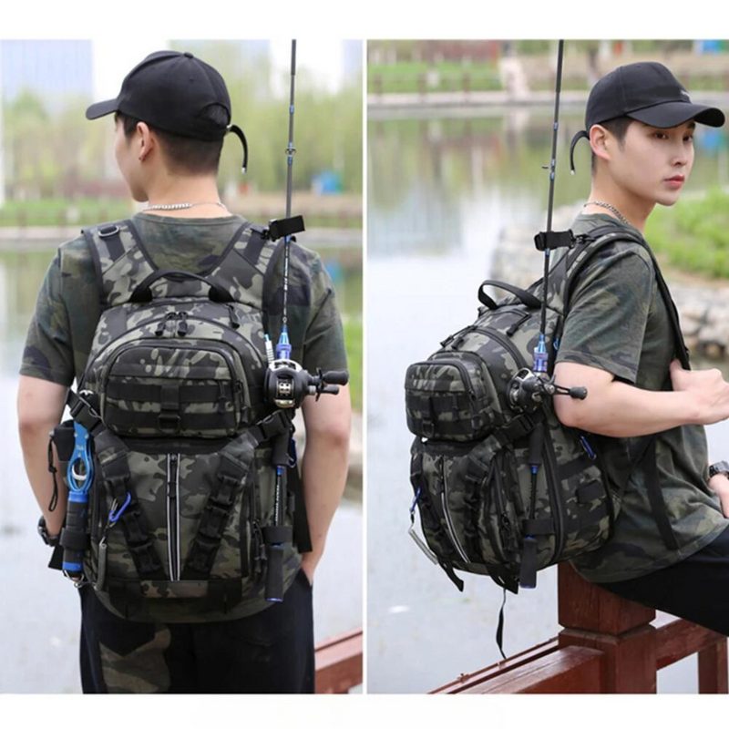 Mochila de Camping para Pesca