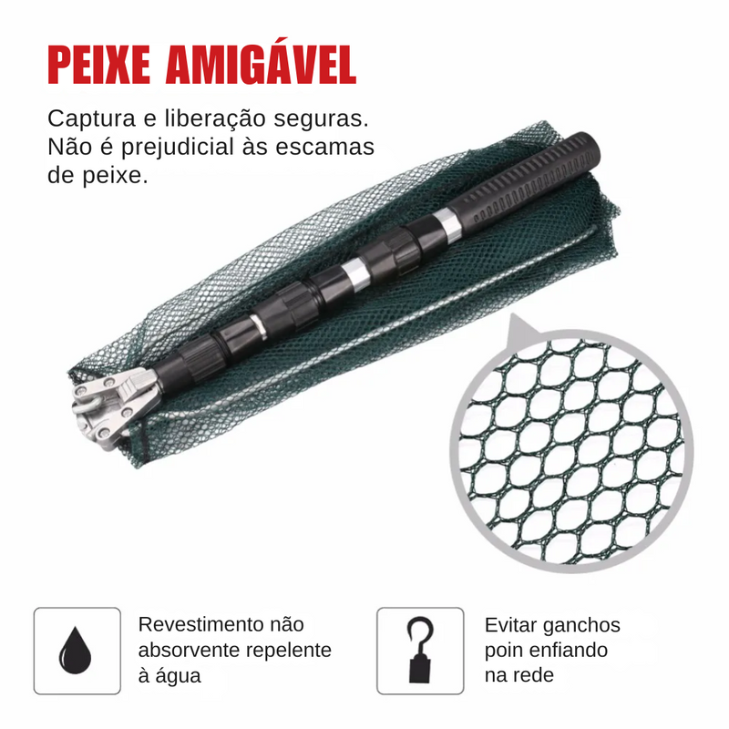 Passaguá Dobravel - 65cm - Vermelho/Preto